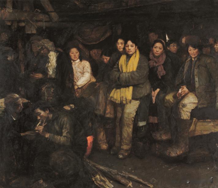 时间改变心境，两幅经典的知青题材油画时隔25年，都是陈宜明创作，继1984年创作