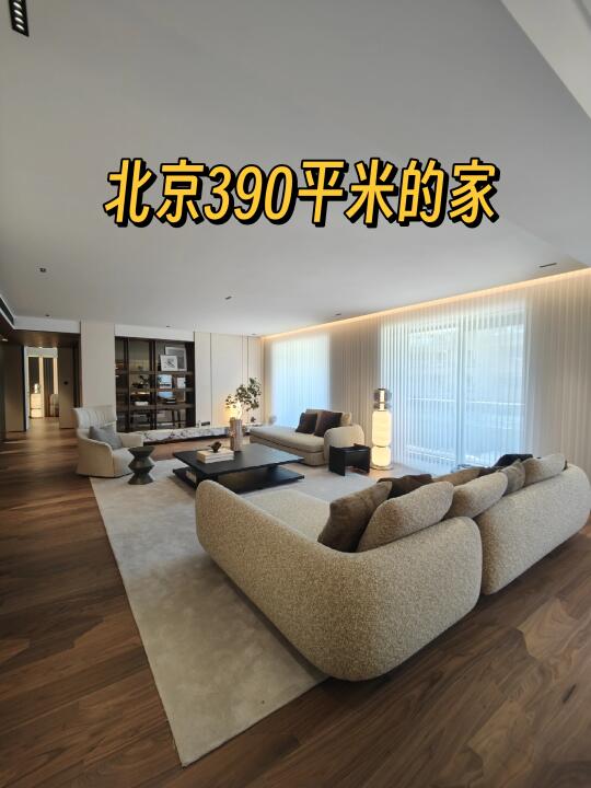 女总裁的新家！390平米豪宅大平层！