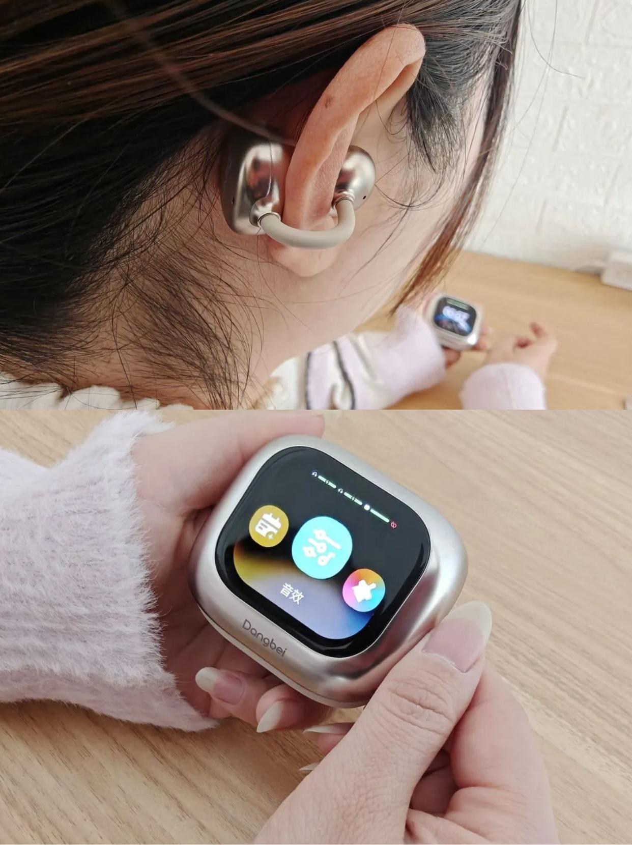 第一眼以为是个小天才手表，结果...😳刚拆快递的时候愣了一下，这年头耳机盒子