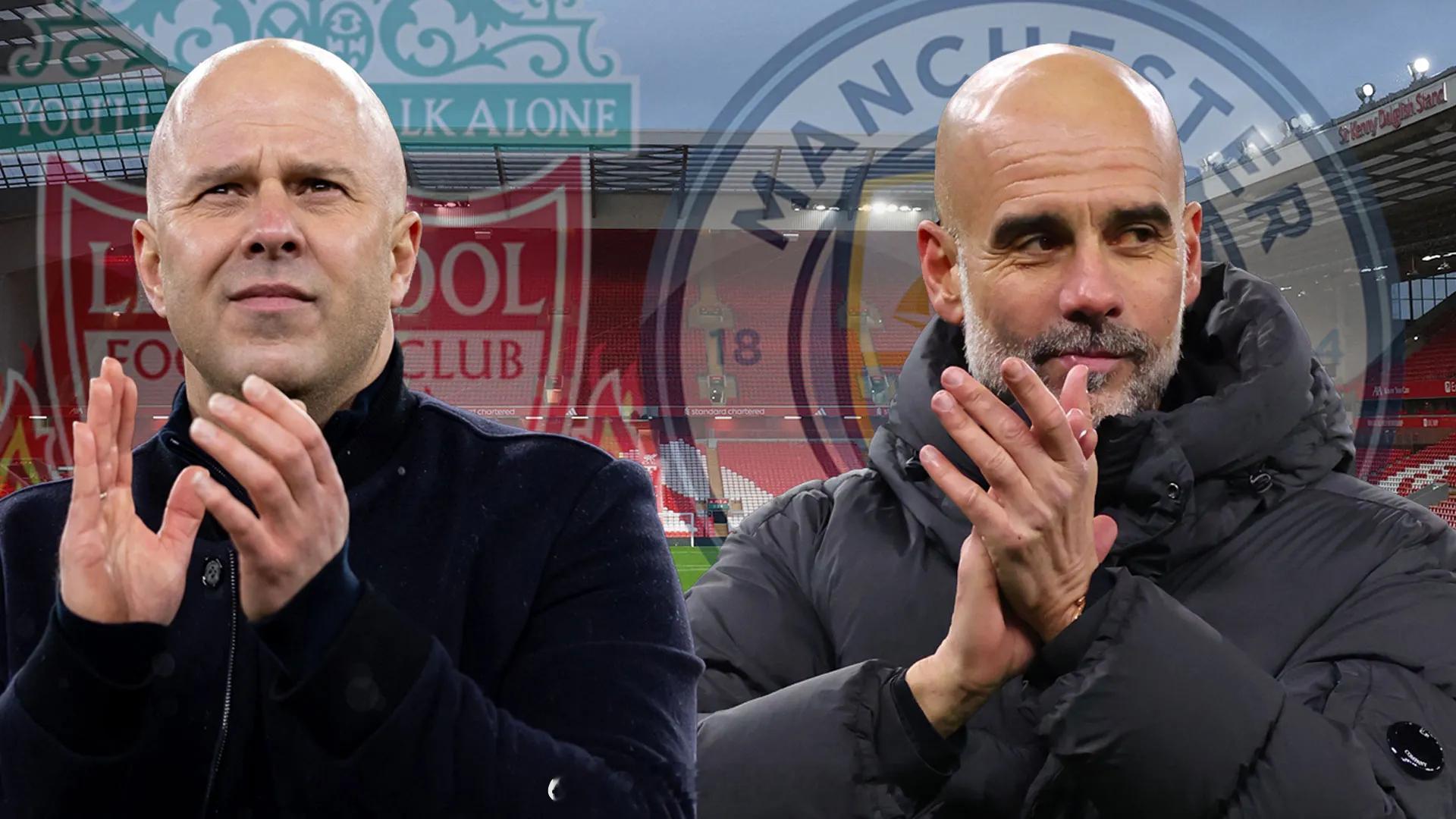 【瓜帅绝不放弃争冠】利物浦vs曼城曼城主帅瓜迪奥拉：“本赛季英超联赛还有14轮