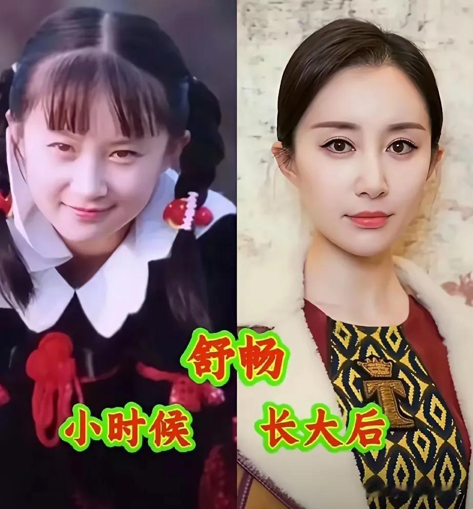宋祖儿、关晓彤、舒畅、林妙可……6位童星长大前后对比！小时候软萌可爱，长大后亭亭