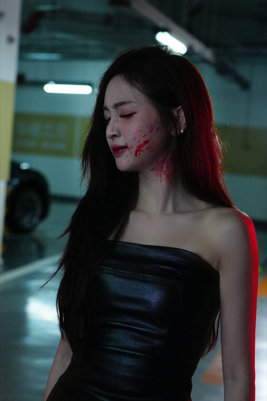吴宣仪美丽的坏女人造型谁给她递个白切黑本子！​​​
