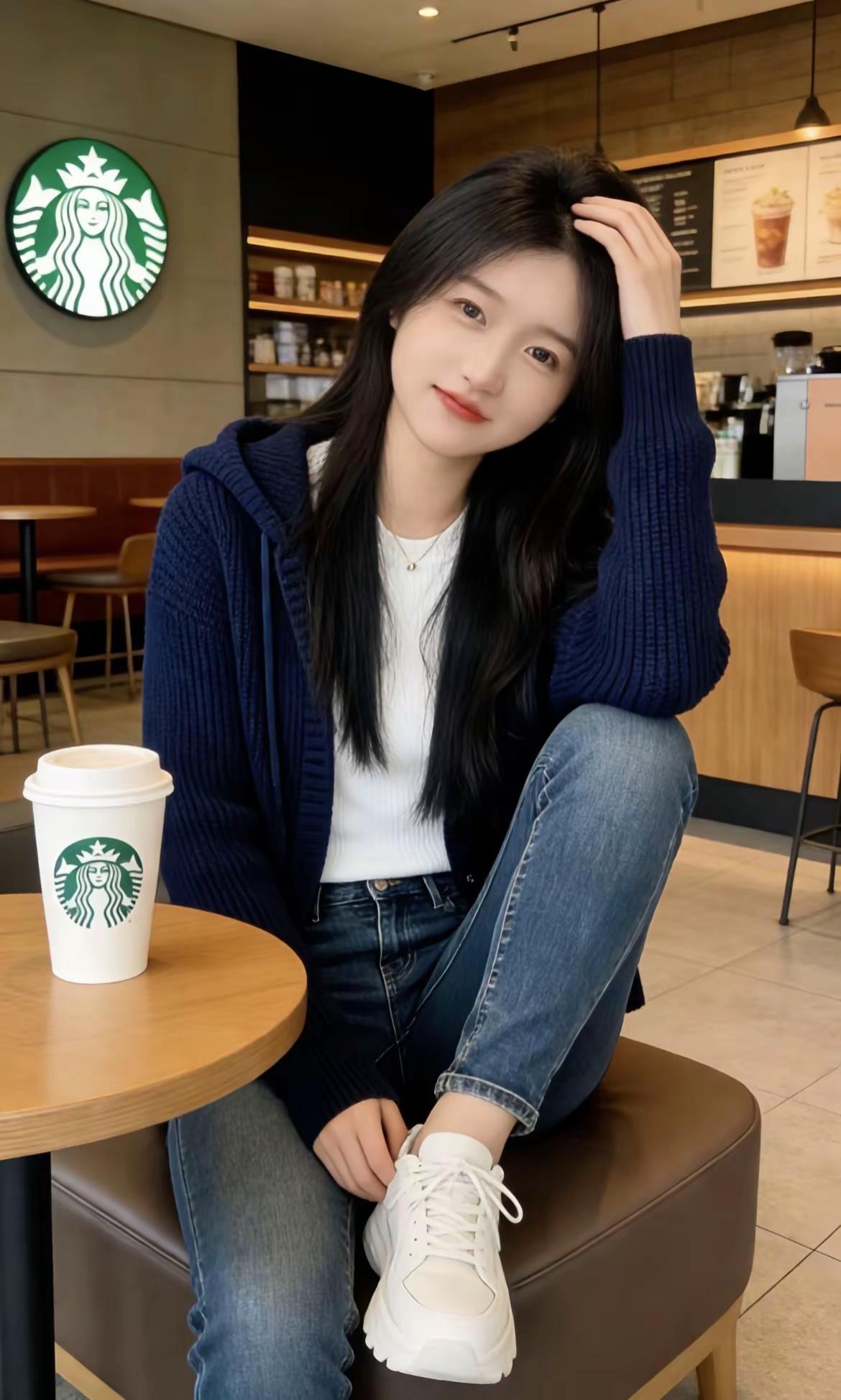 咖啡与穿搭，都是今日份美好。咖啡续命，穿搭续美，在星巴克捕捉一份松弛的美好～休闲