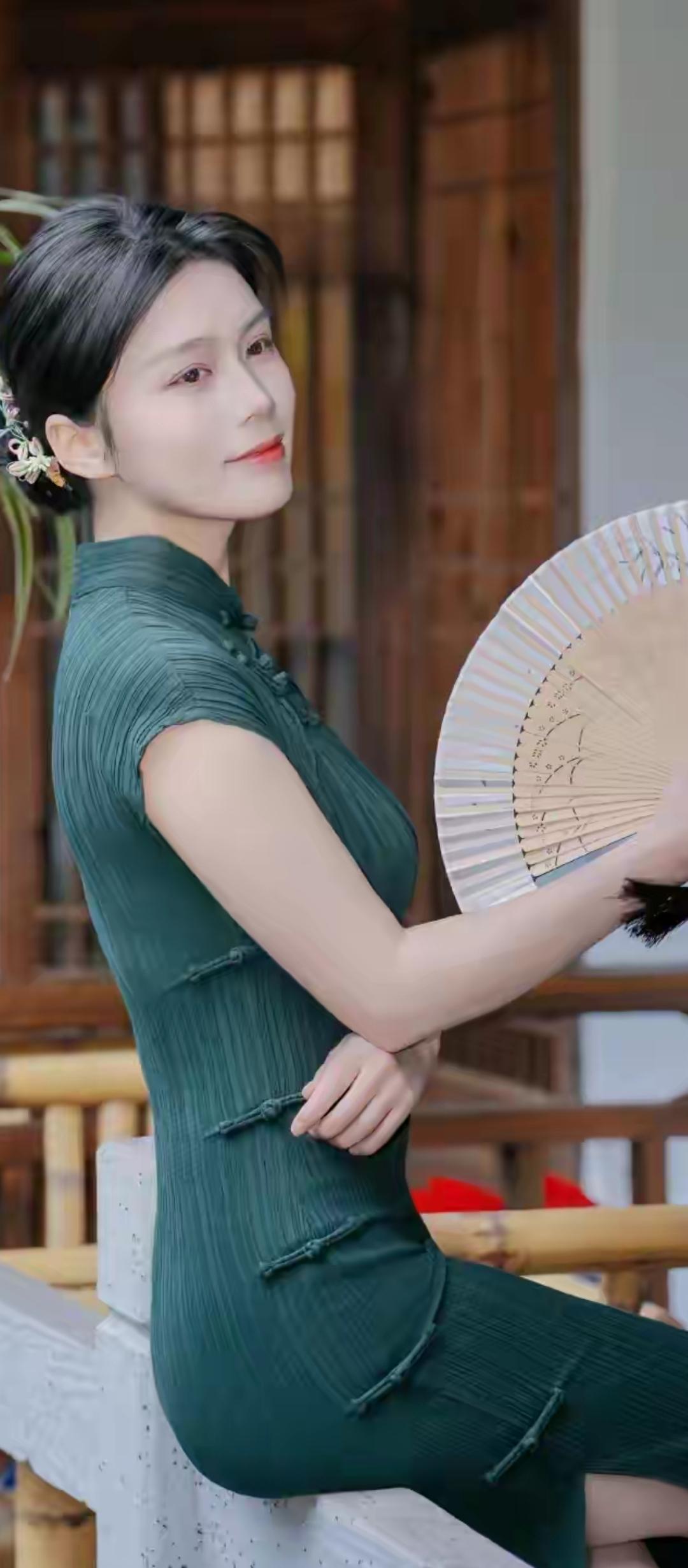 复古旗袍风，优雅东方美