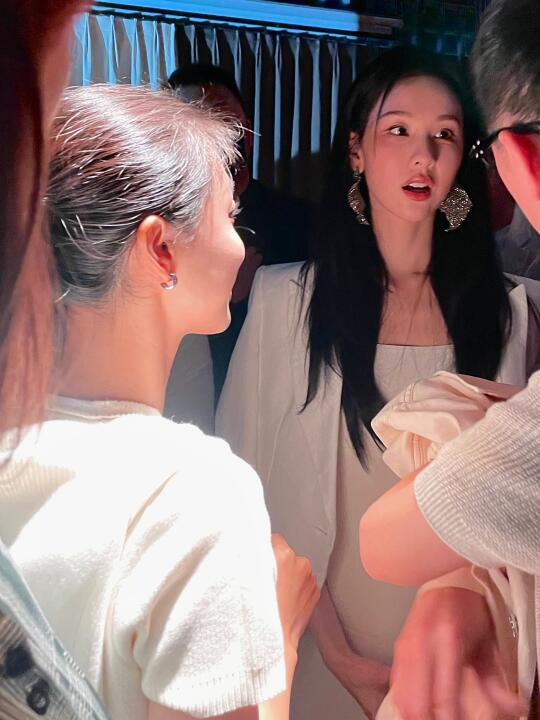和仙女说上话了🥰