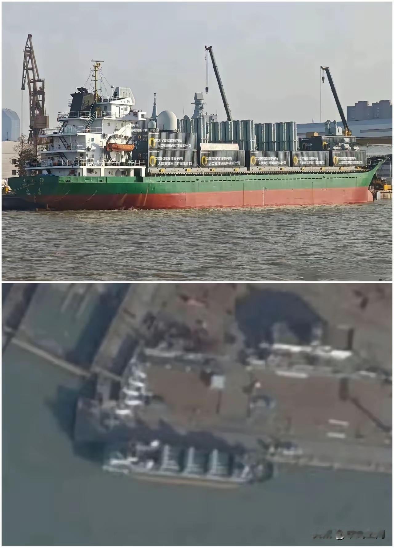 中国此举这是白衣渡江想法，还是人民战争理念中国集装箱船，速改“垂发导弹武库舰”