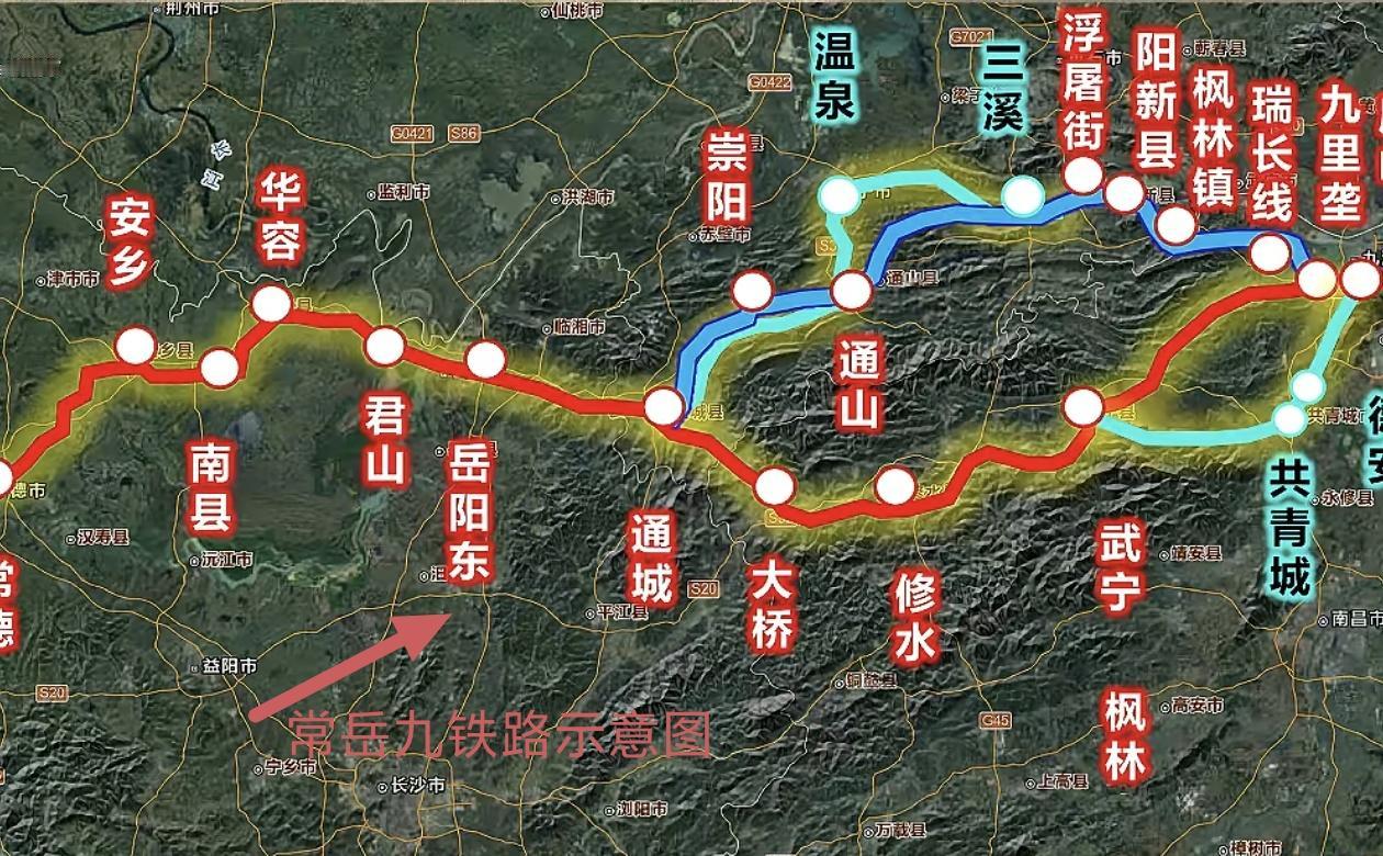 常岳九铁路、荆岳高铁正式纳入国家“十五五”建设盘子，长九高铁入围中长期研究。岳