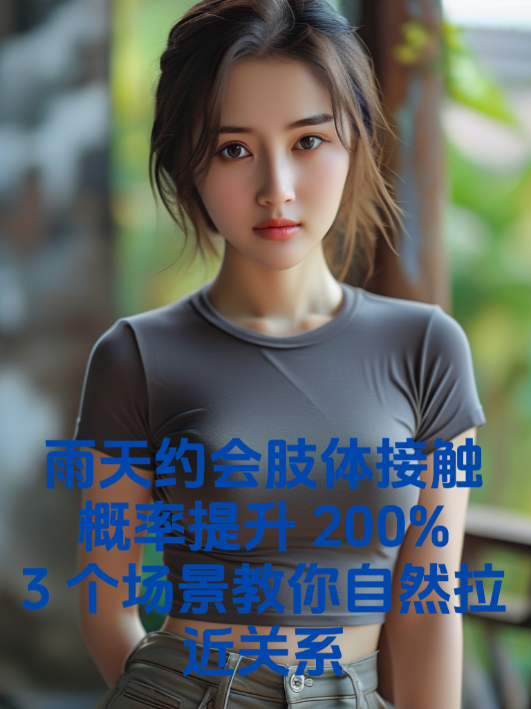 雨天约会肢体接触概率提升200%！3个场景教你自然拉近关系
