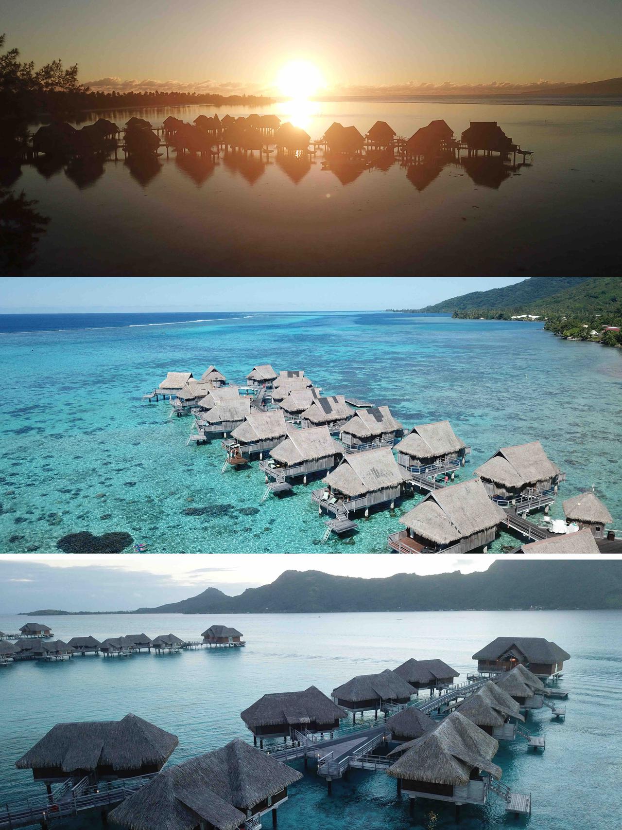 人间天堂！大溪地真的美到失语！终于踩进了现实版的世外桃源🌊大溪地这抹蒂芙