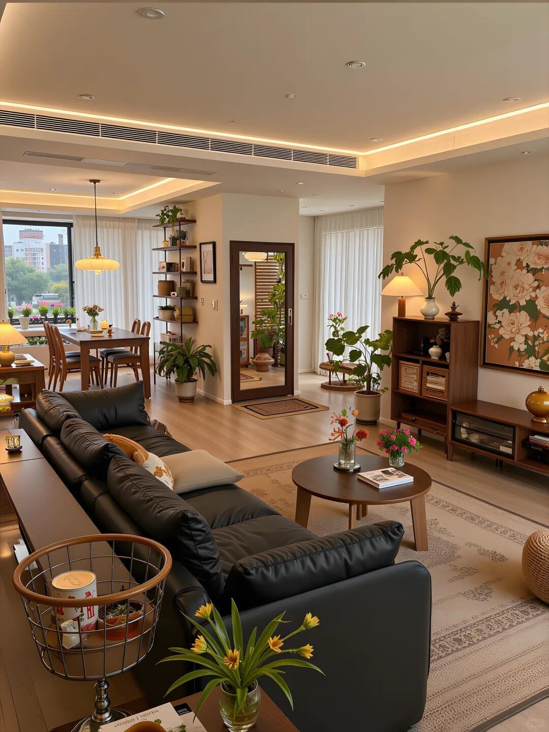 把家布置成电影里的氛围感，这样的中式美学复古风，应该没有人会不喜欢吧？