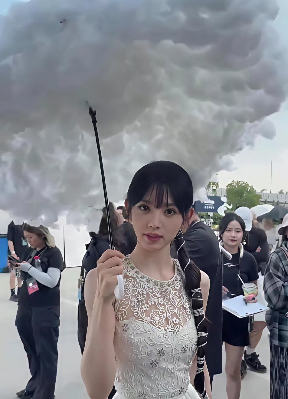 消失的雨伞，小田这把伞设计的好特别