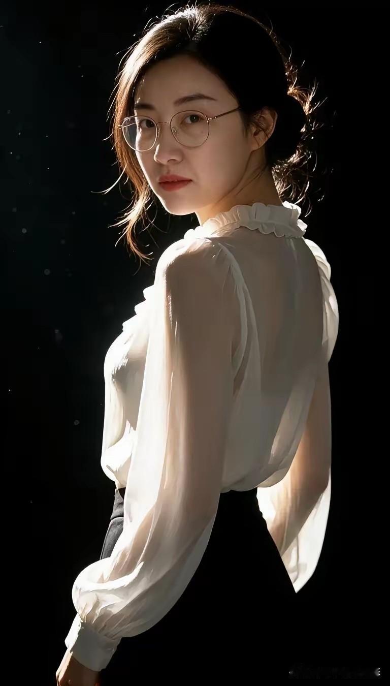 终于看明白了！这张图厉害在哪。不是什么高深技巧，就是那一束侧逆光，把身体的线