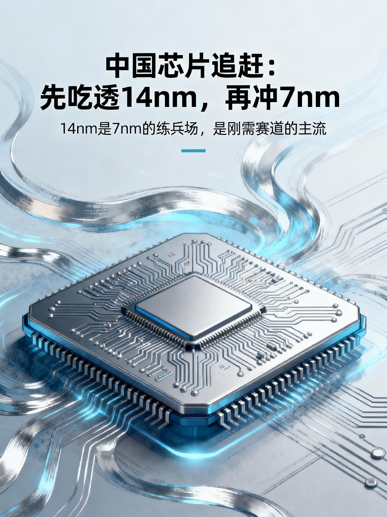 芯片从业者视角：为什么说跳过14nm直接做7nm是“战略懒惰”中国芯片追赶，最