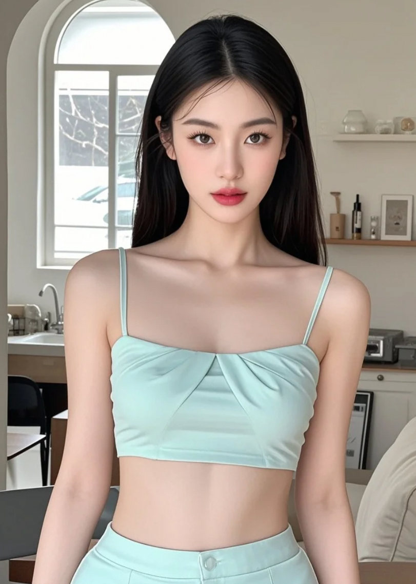 她的美，不需要任何修饰！