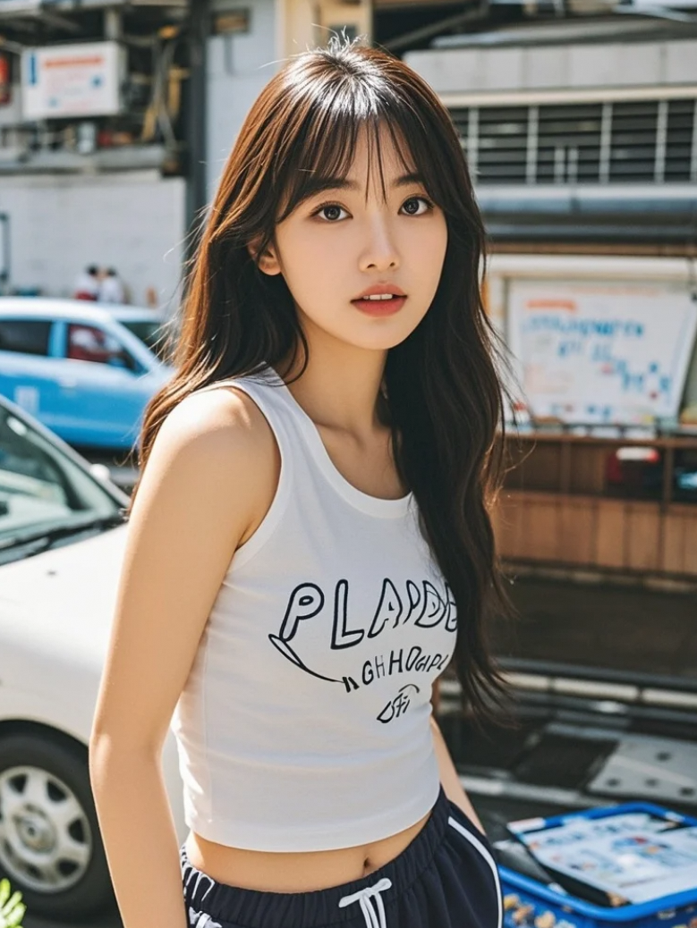 生图杀手！离开滤镜的美女小姐姐，颜值依旧封神