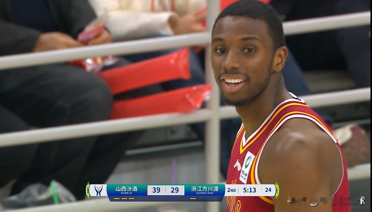山西汾酒超级外援迪亚洛真是太全能了！在今天进行的山西汾酒和浙江方兴渡的CBA俱乐