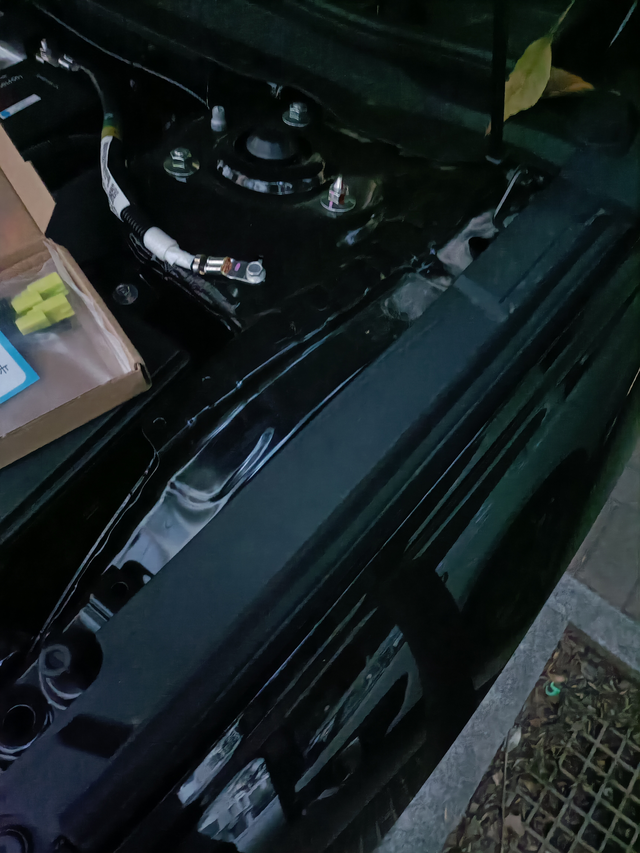 自己安装了行人保护屏蔽器不怕误弹机盖了，很好安装的，安装好看了一下没有故障码。