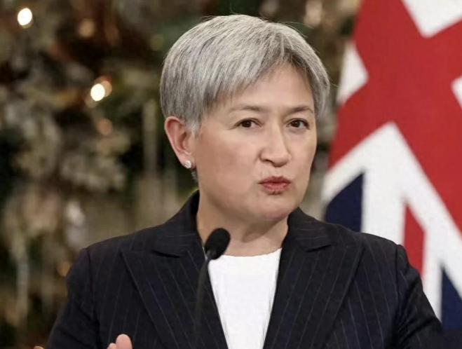 黄英贤是澳大利亚外长，她祖籍广东父亲是客家人，她是短发女同志。2022