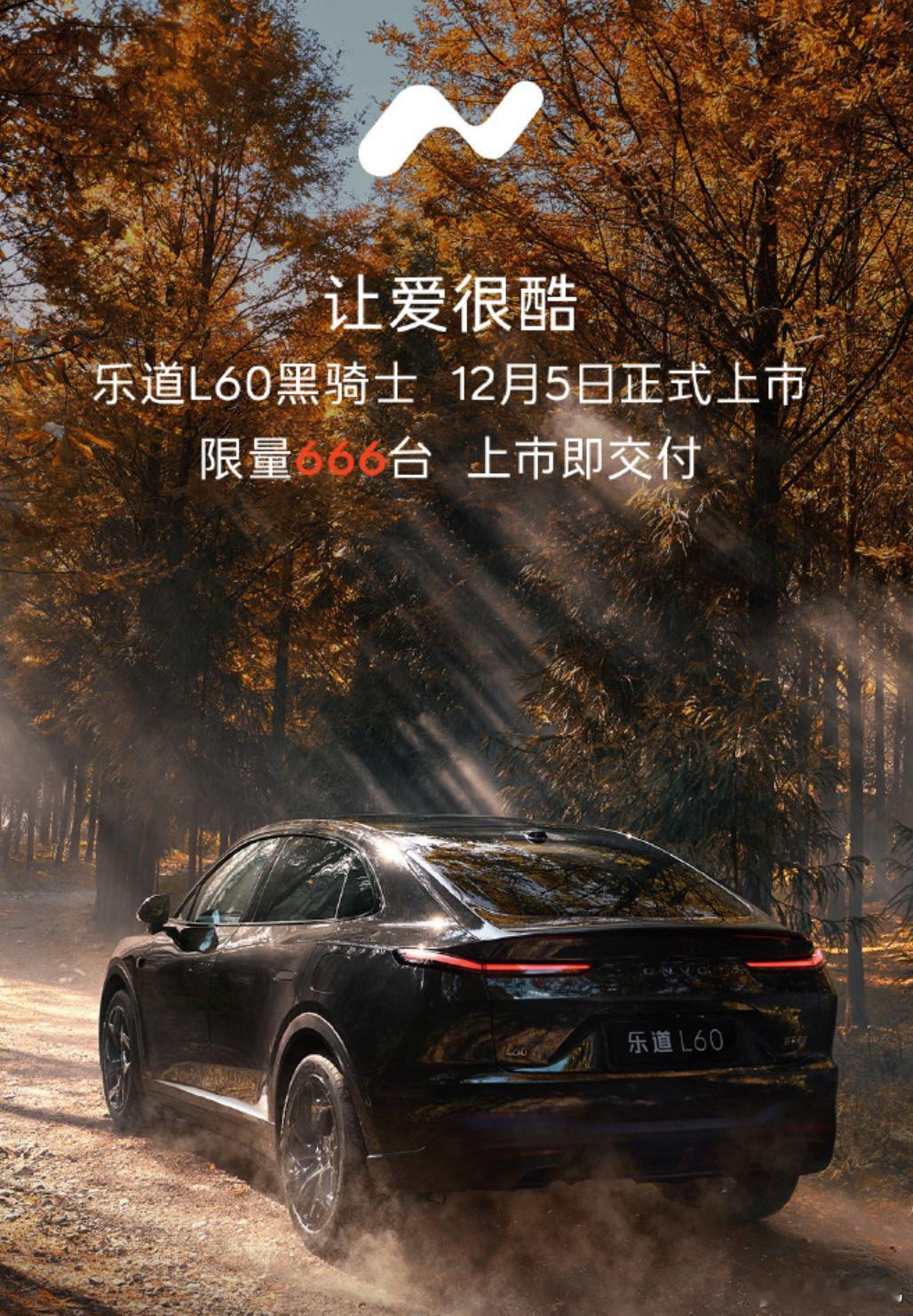 乐道L60黑骑士版本来了，黑黑酷酷滴最近玩皮肤很上头啊电动兄弟乐道L90黑骑士古