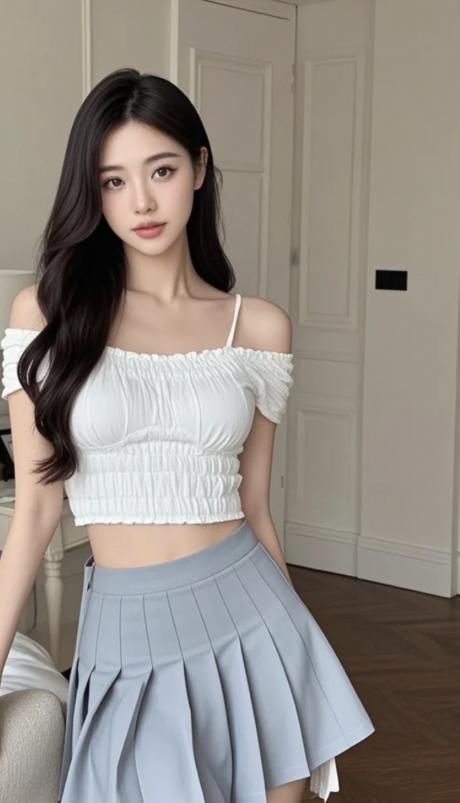 美女这独特穿搭背后，有没有特别的设计理念？