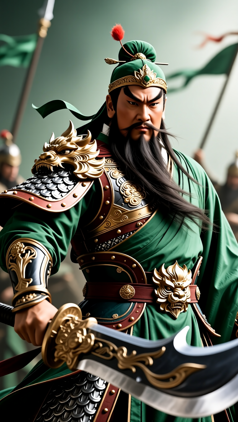 巅峰期的关羽，可以理解为《三国演义》小说里武力值最顶的那一档，大致是“吕布之下，万人之上”的水平。具