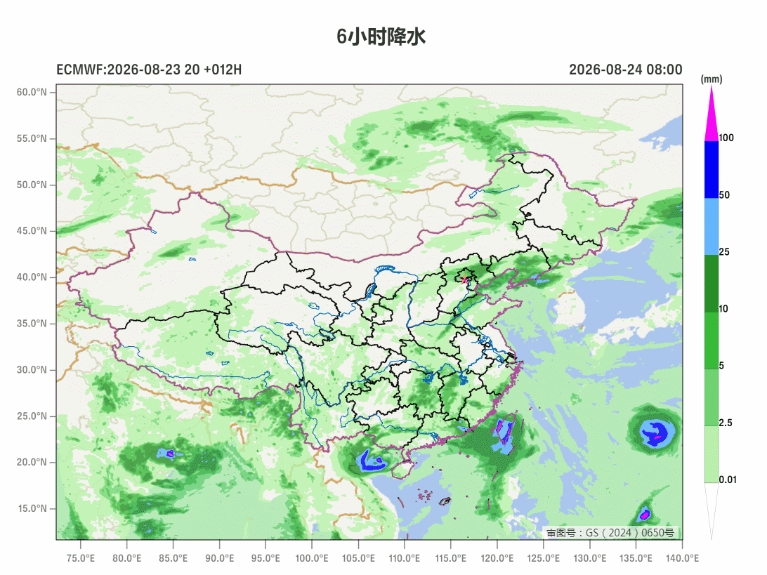 【一周天气——南台风北冷槽】本周（8月24日-30日），副热带高压南侧的台风活