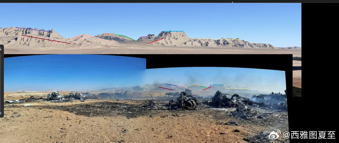 除了两架C-130运输机，还有内载的两架“小鸟”直升机，同时被美军自行摧毁图一：