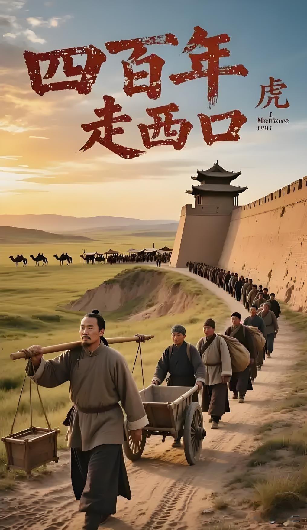 走西口主力以山西人为主，也包含部分陕北百姓。西口多指长城杀虎口，晋地人多地少