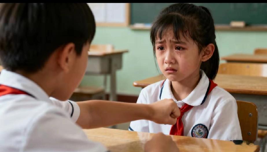 孩子的性格，还真就是家庭教育的一面镜子啊！女儿之前跟我说，班里有个同学总找她要