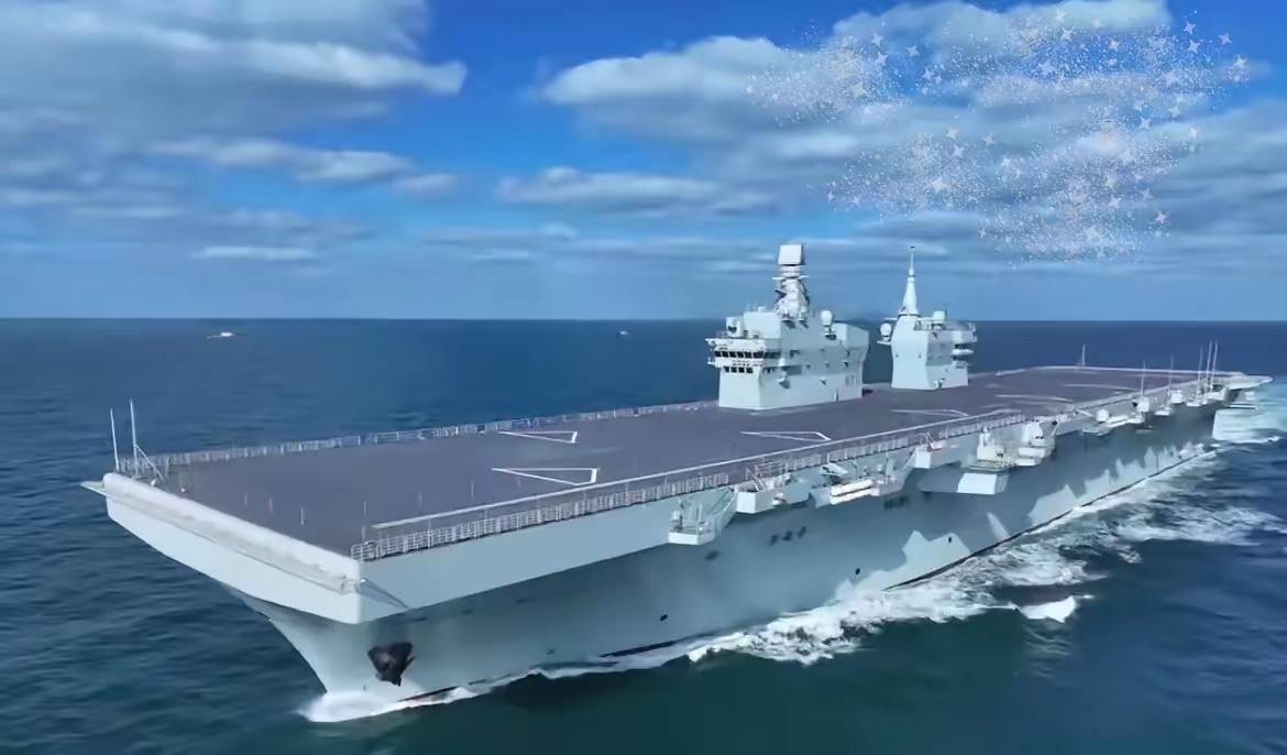 这个消息一出，许多外国军队和将领都要心慌了。​全球首艘无人机航母--076型四