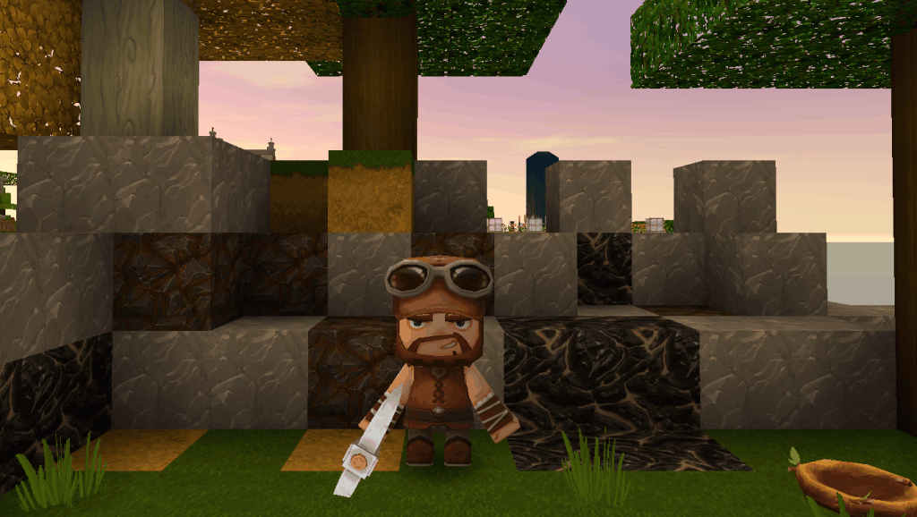 迷你世界海岛屠龙记 清水被当地野人包围 情况