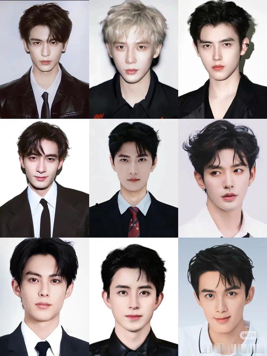内娱九位男明星，谁帅的最突出