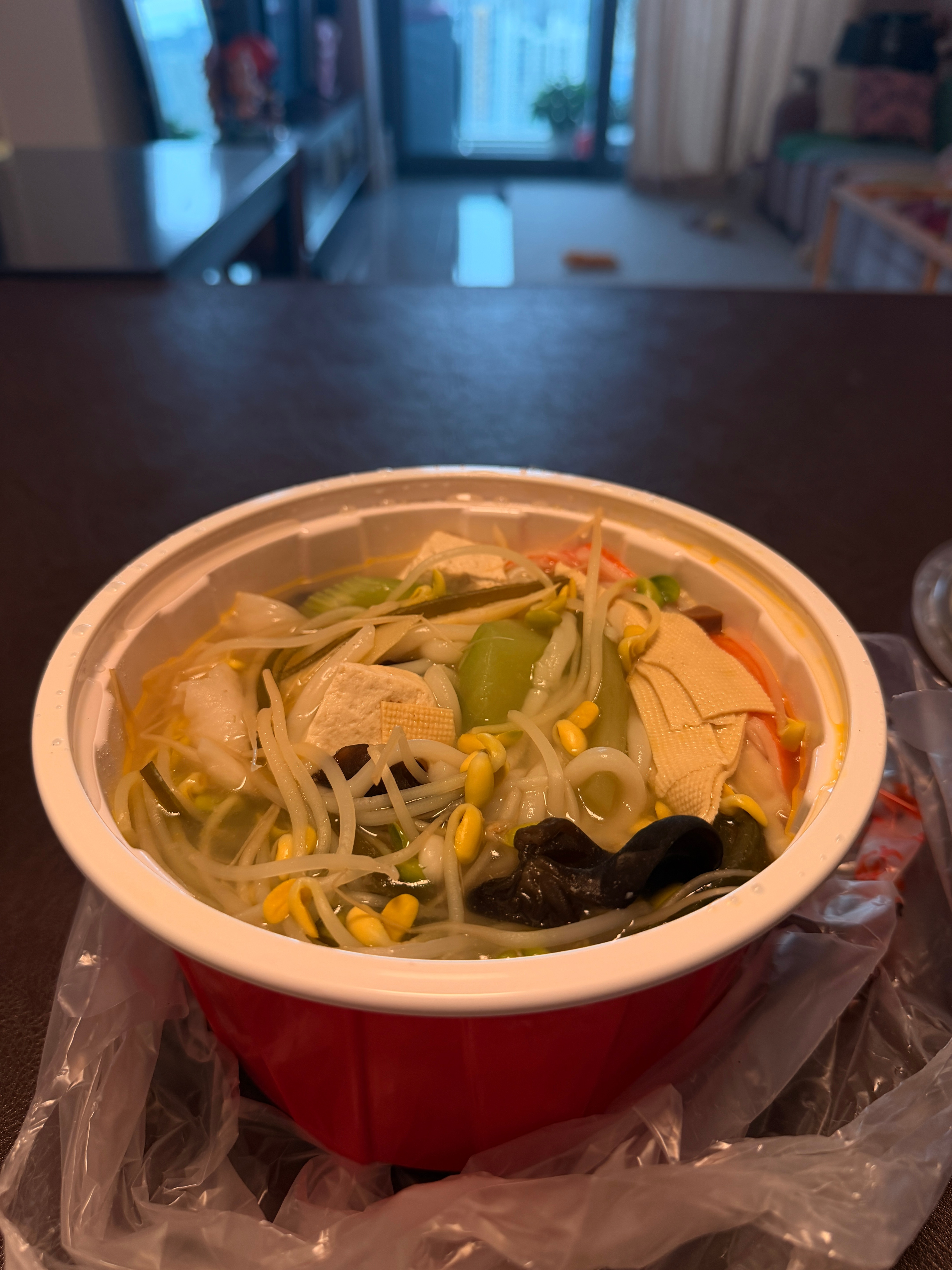 你好，给我一份麻辣烫，不要麻不要辣，烫就行了