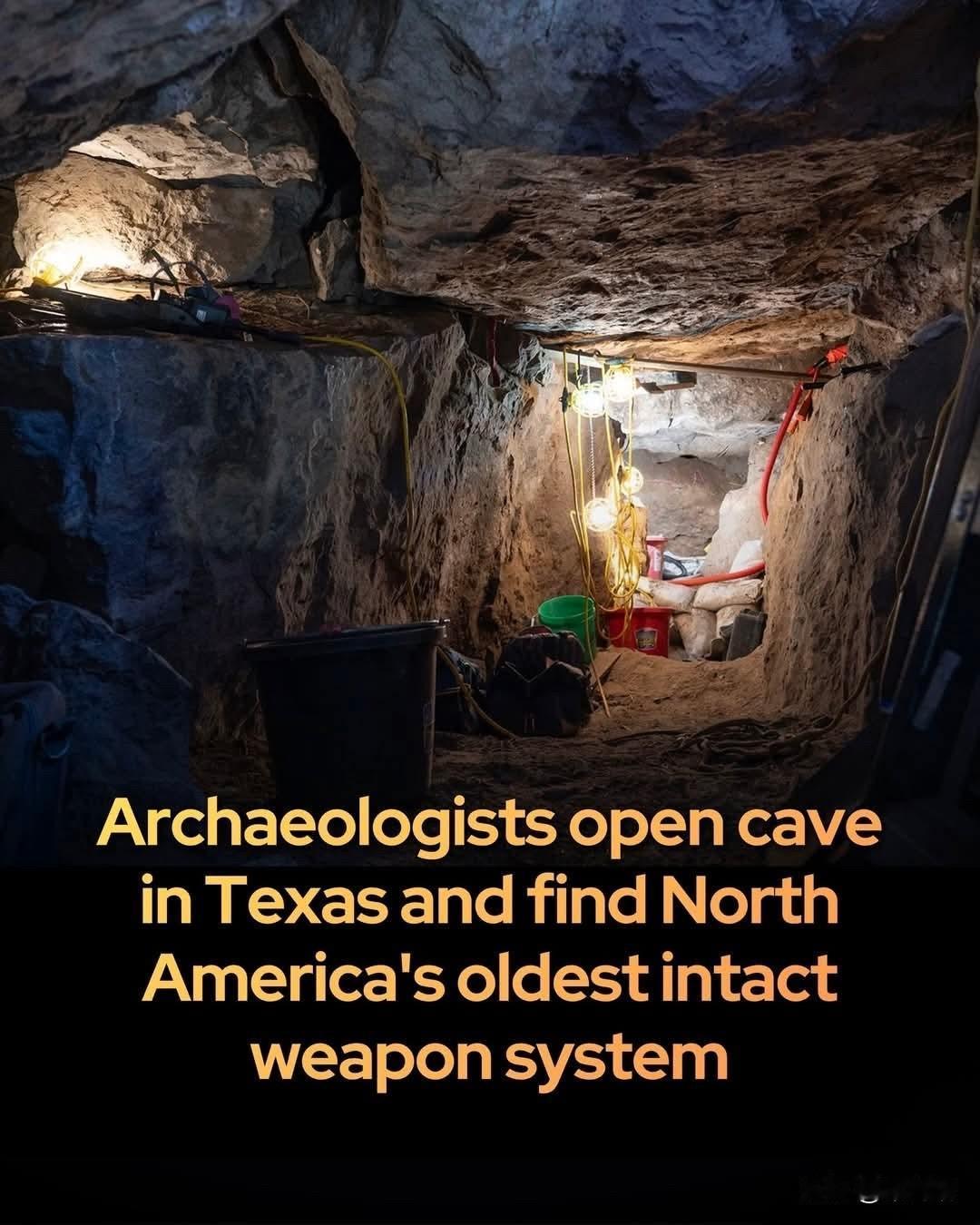 德克萨斯州刚刚发现了一大批有6000年历史的武器。在德克萨斯州一处岩石庇护所