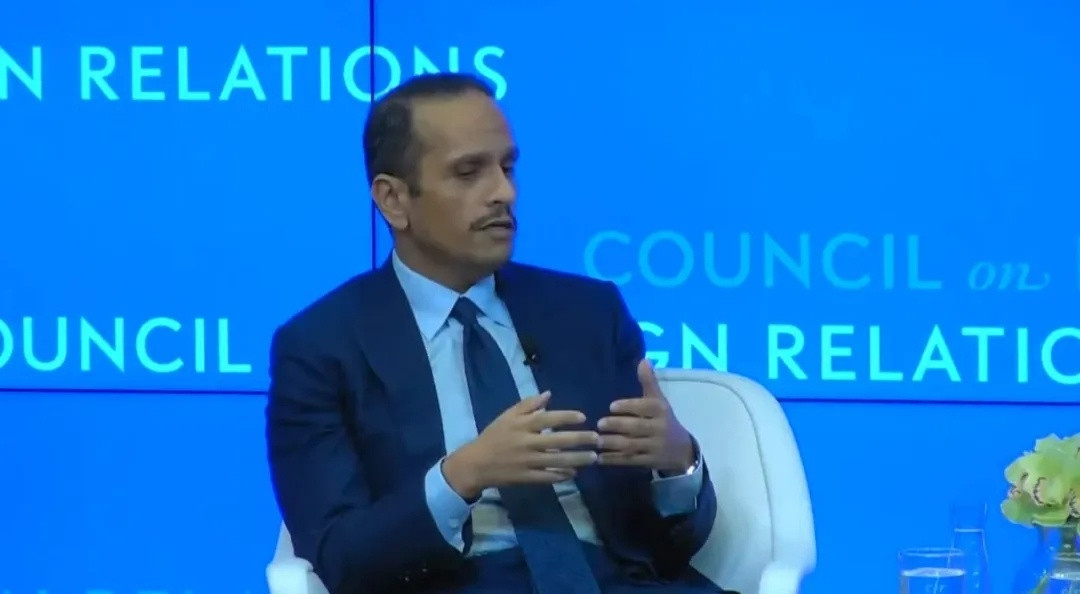 【反常:卡塔尔承认巴勒斯坦方面违反停火协议】10月29日,卡塔尔首相兼外交大臣穆