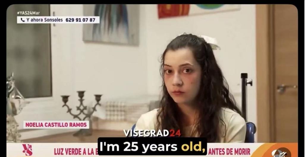 离大谱的西方“政治正确”！西班牙一名年轻女性于3月26日接受安乐死，此前她在