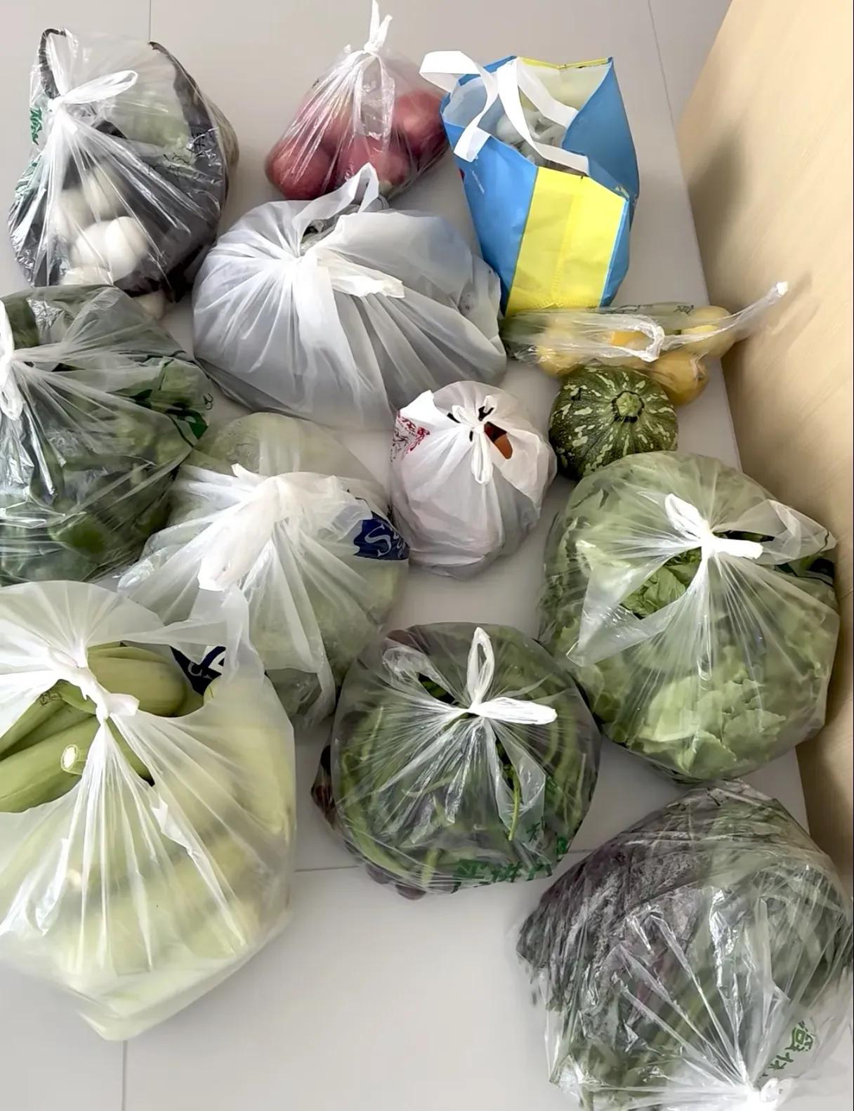真是受不了我公婆了，穷酸得很。每次都从乡下背一麻袋，什么土豆、豆角子、大白菜、红