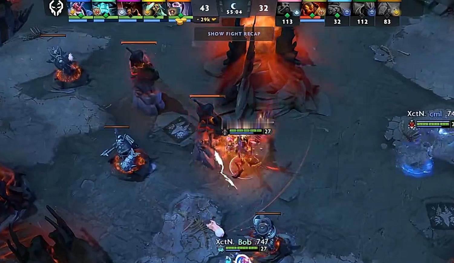 ESLOne伯明翰站东南亚预选，搭上封闭预选末班车的Emo队伍经过55分钟的激