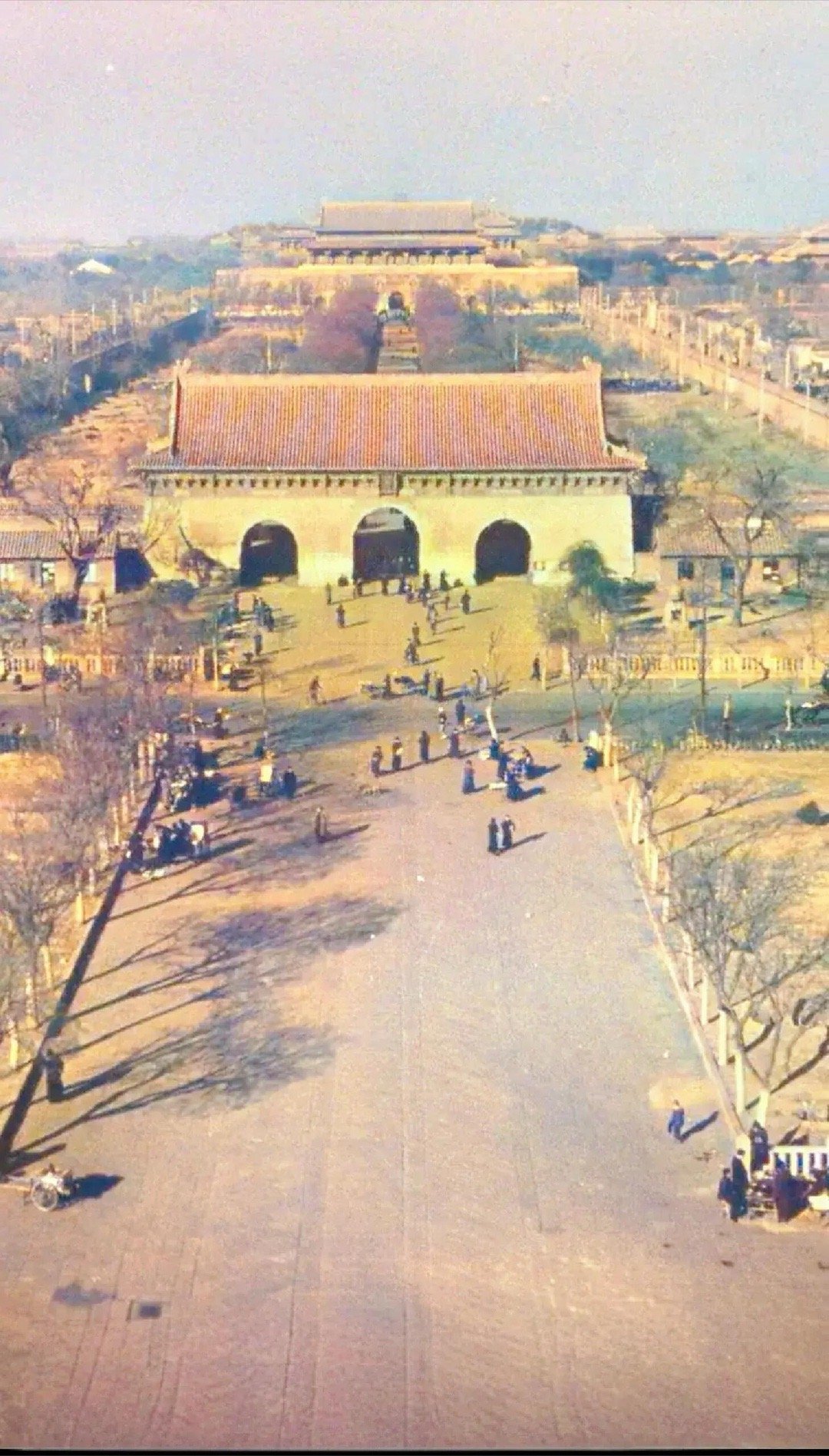 100年前的天安门广场​​​