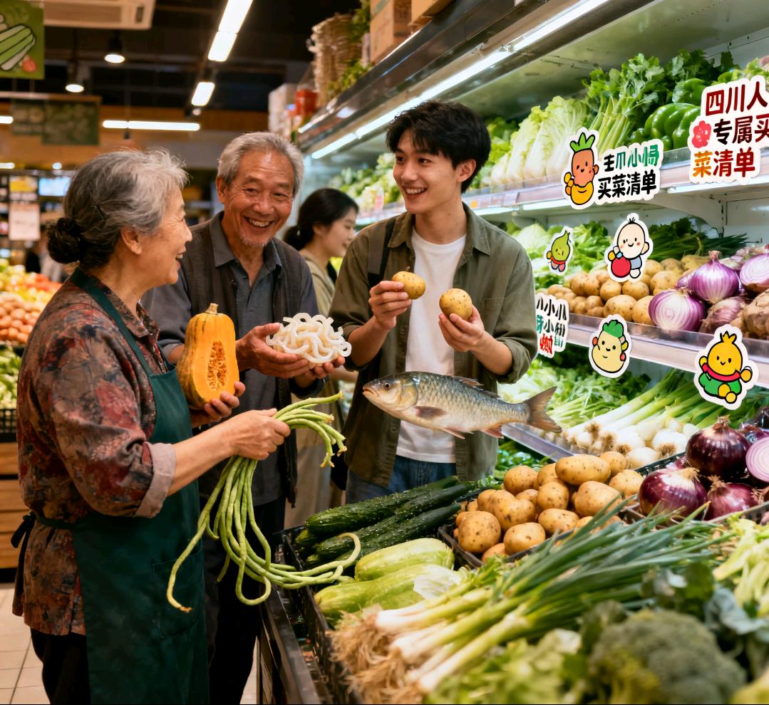 四川人买菜太“野”了！超市老板哭诉：这届顾客根本按套路来。笑不活了家人们！