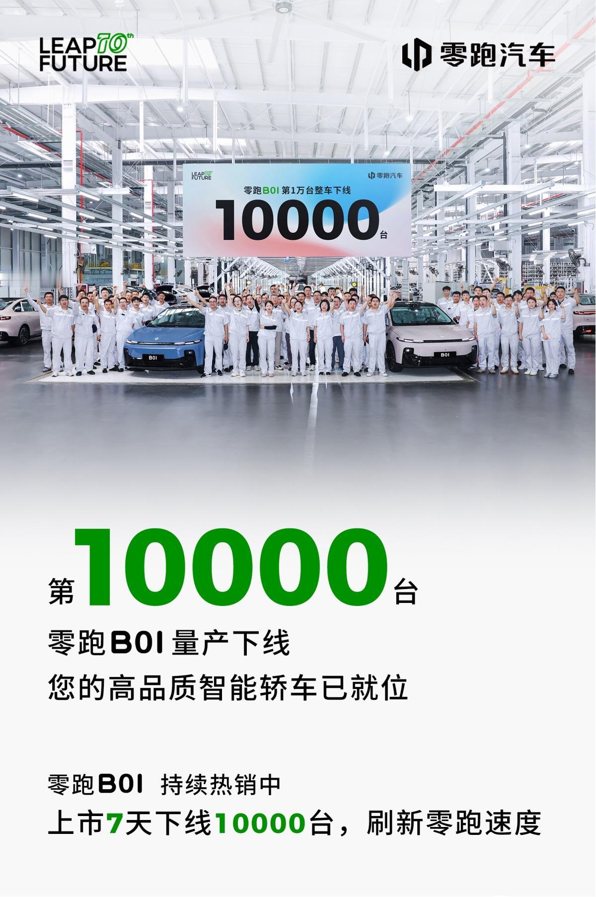 月销突破5万，零跑已经实现5连冠，下半年还有增长空间！今年开始，零跑的销量