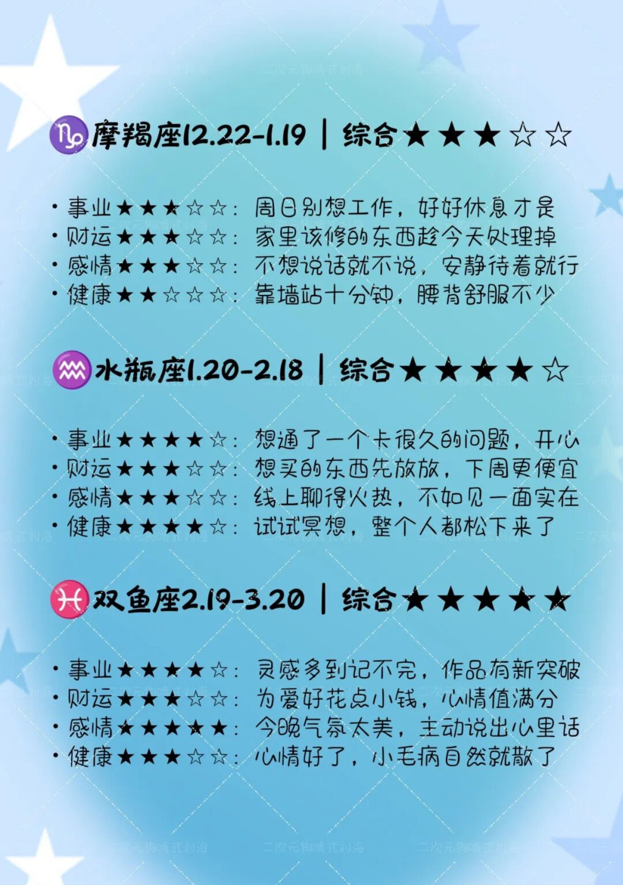 十二星座明日运势（2026年8月9日）十二星座每日运程十二星座每日注意周日愉快