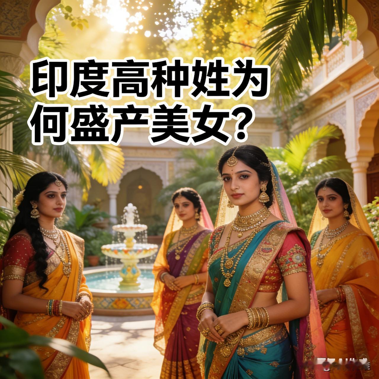 印度高种姓给人“盛产美女”的印象，并非绝对的人种优势，而是血统融合、社会资源倾斜