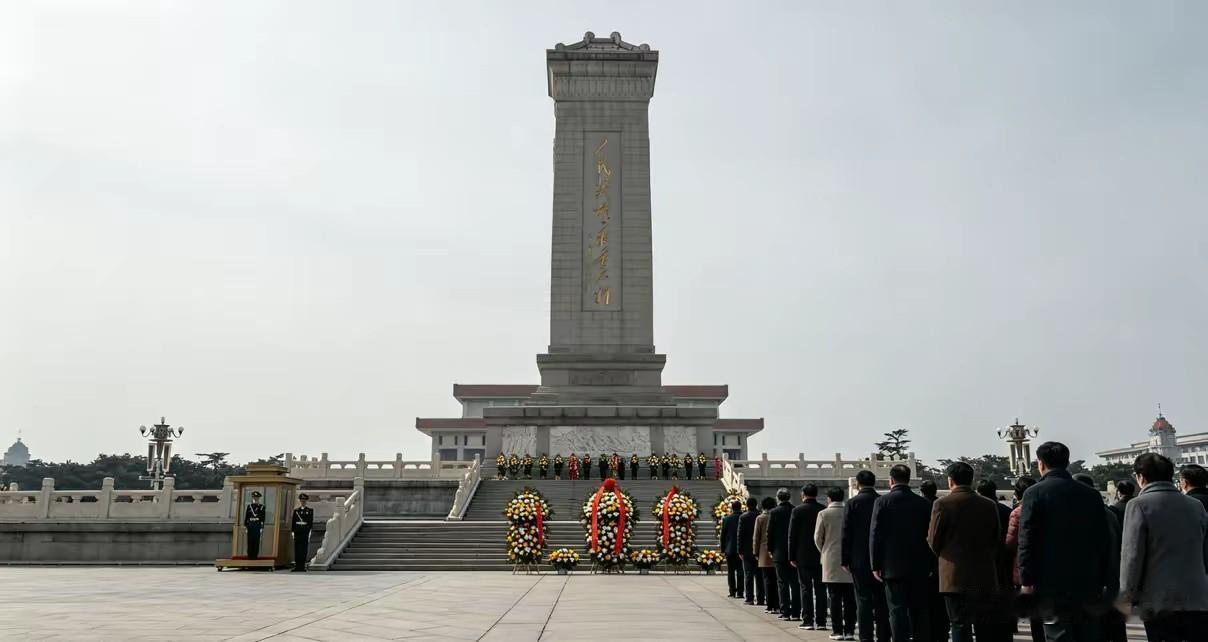 先祭英烈，再瞻伟人，这是刻在国人骨血里的敬畏与传承举双手赞成，先到人民英雄