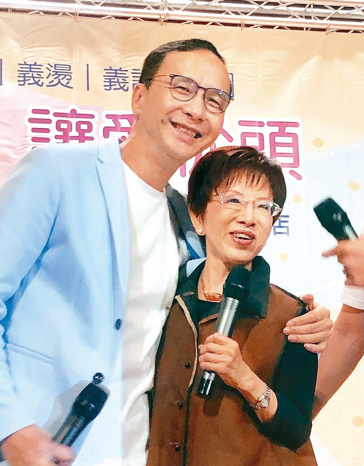 洪秀柱力挺朱立伦，痛斥欧洲。国民党主席朱立伦以纳粹领袖希特勒类比赖清德，被德国