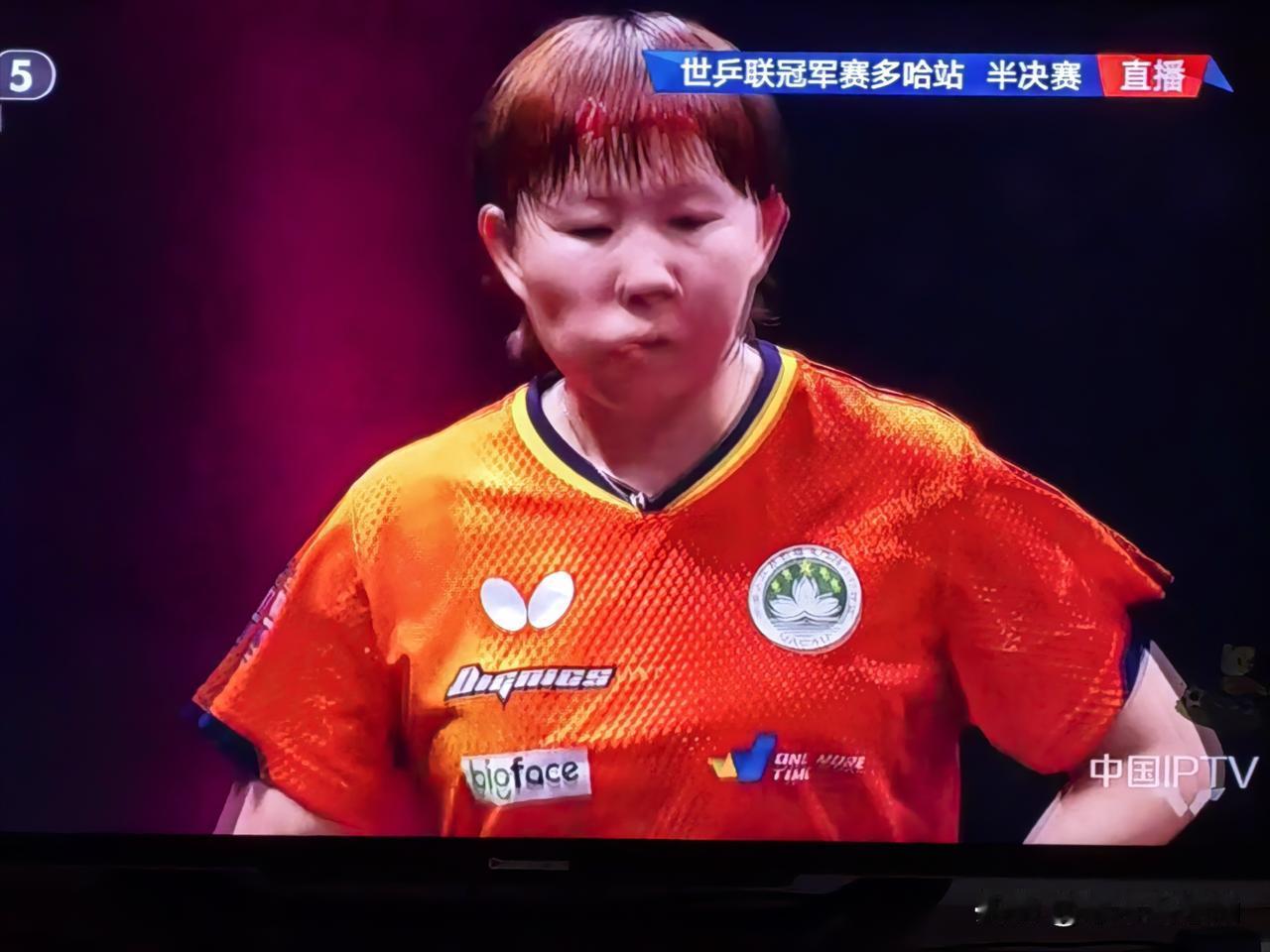 朱雨玲有备而来，终结韩莹黑马之旅。WTT多哈冠军赛女单半决赛，朱雨玲对阵德国削球