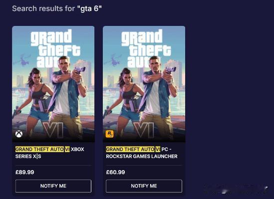 根据外媒提供的图片，在Leaded网站上，XBOX版本的《GTA6》被标为89.