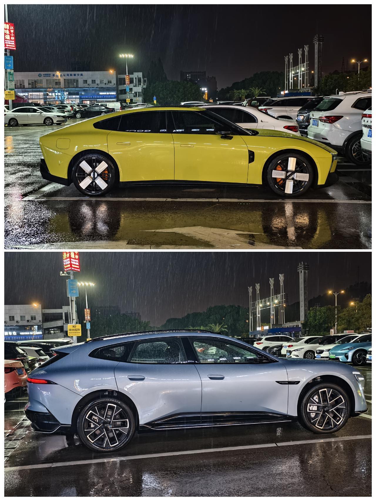 阿维塔06T🆚小鹏P7，你更喜欢哪个侧面？最近开着阿维塔06T到处跑，有一