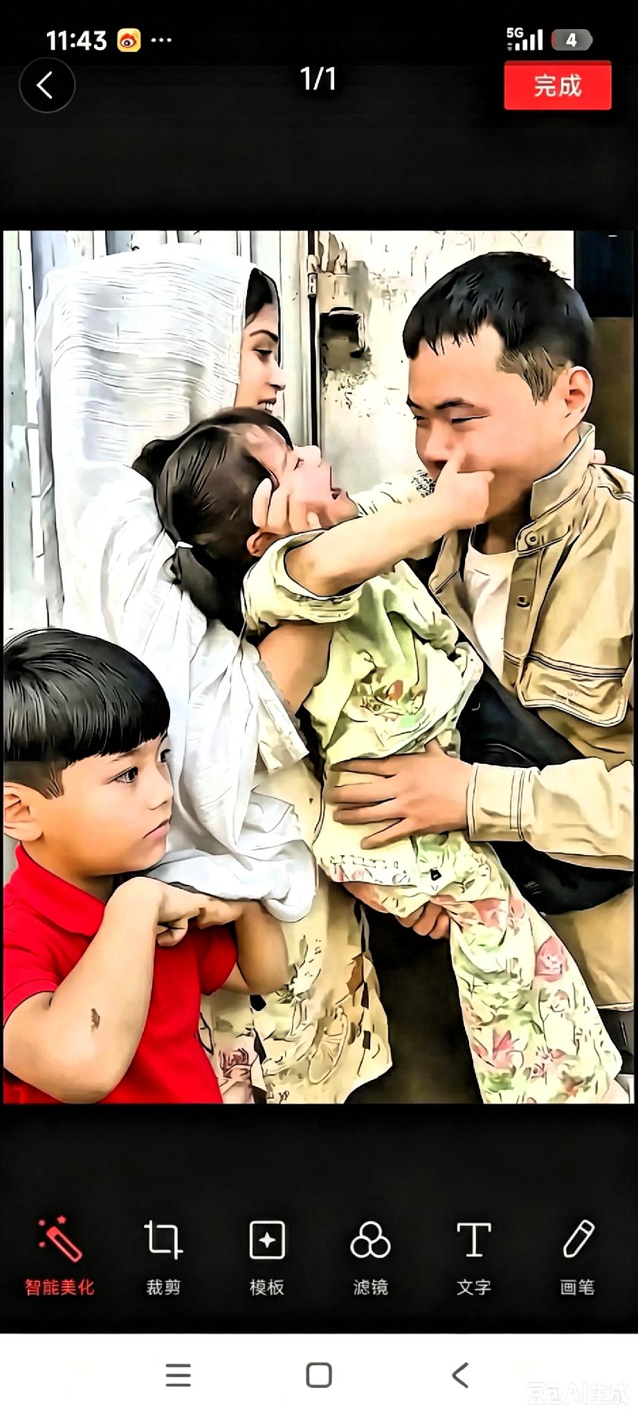 感动全网！这个山东男人，守住了最顶级的父爱在巴基斯坦打拼的一位山东小伙
