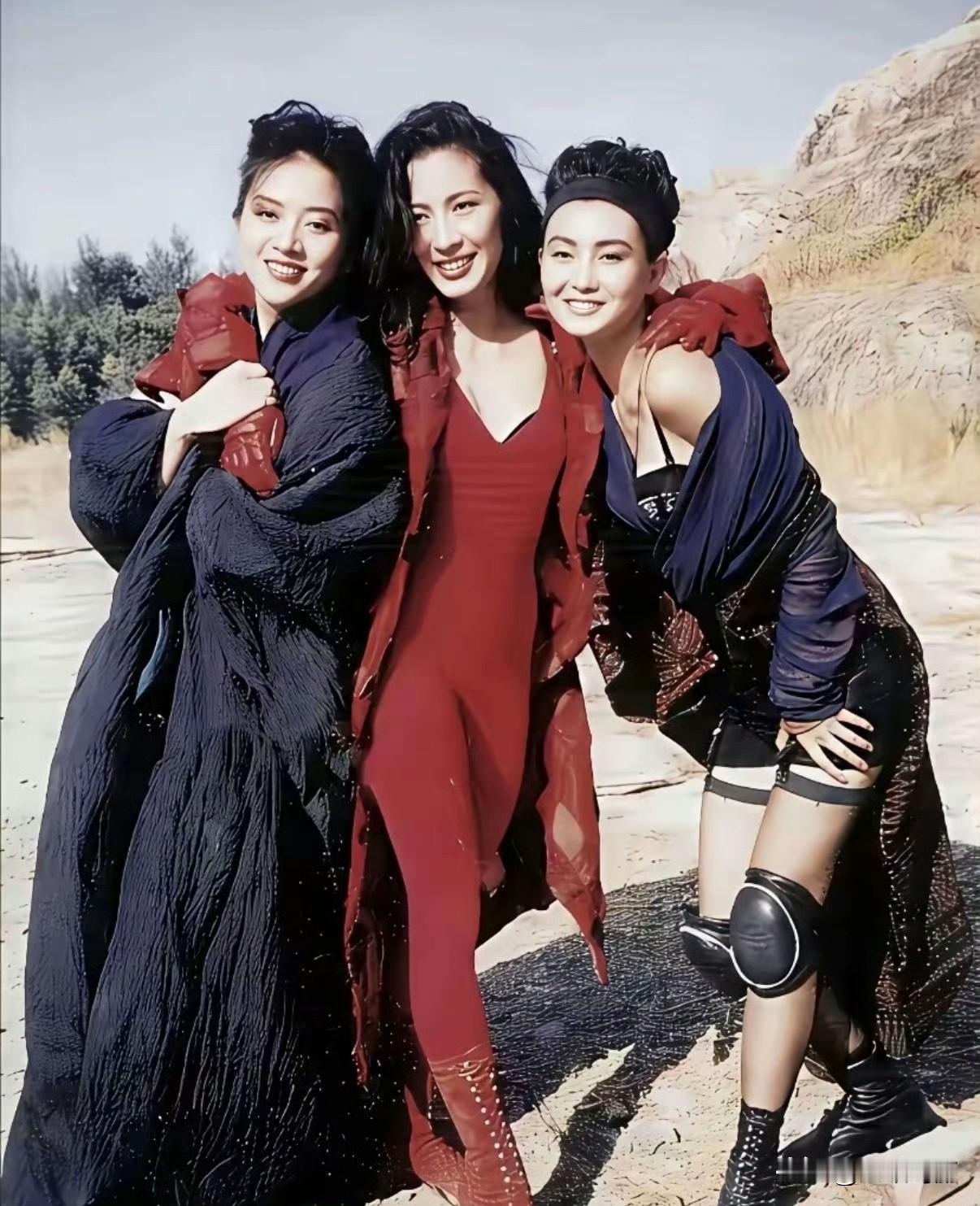 这三个美女，你能认识一个说明已经老了​